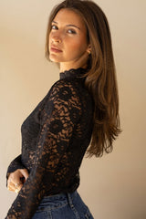 CAMISOLA FERRACHE RENDA GOLA ALTA