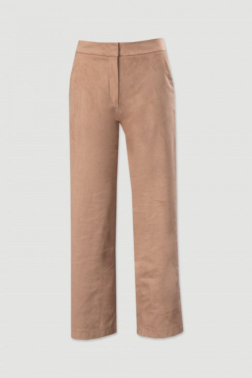 CALÇA FERRACHE EFEITO CAMURÇA - Carla Valente