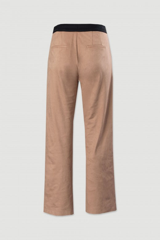 CALÇA FERRACHE EFEITO CAMURÇA - Carla Valente