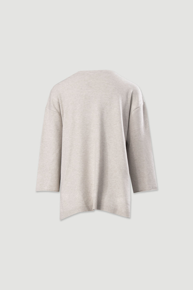 CAMISOLA FERRACHE MALHA FLUÍDA COM BOTÕS - Carla Valente