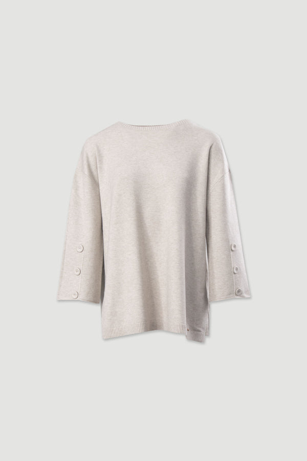 CAMISOLA FERRACHE MALHA FLUÍDA COM BOTÕS - Carla Valente