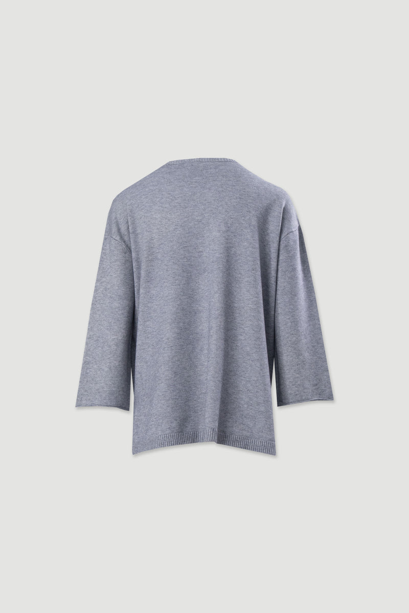 CAMISOLA FERRACHE MALHA FLUÍDA COM BOTÕS - Carla Valente