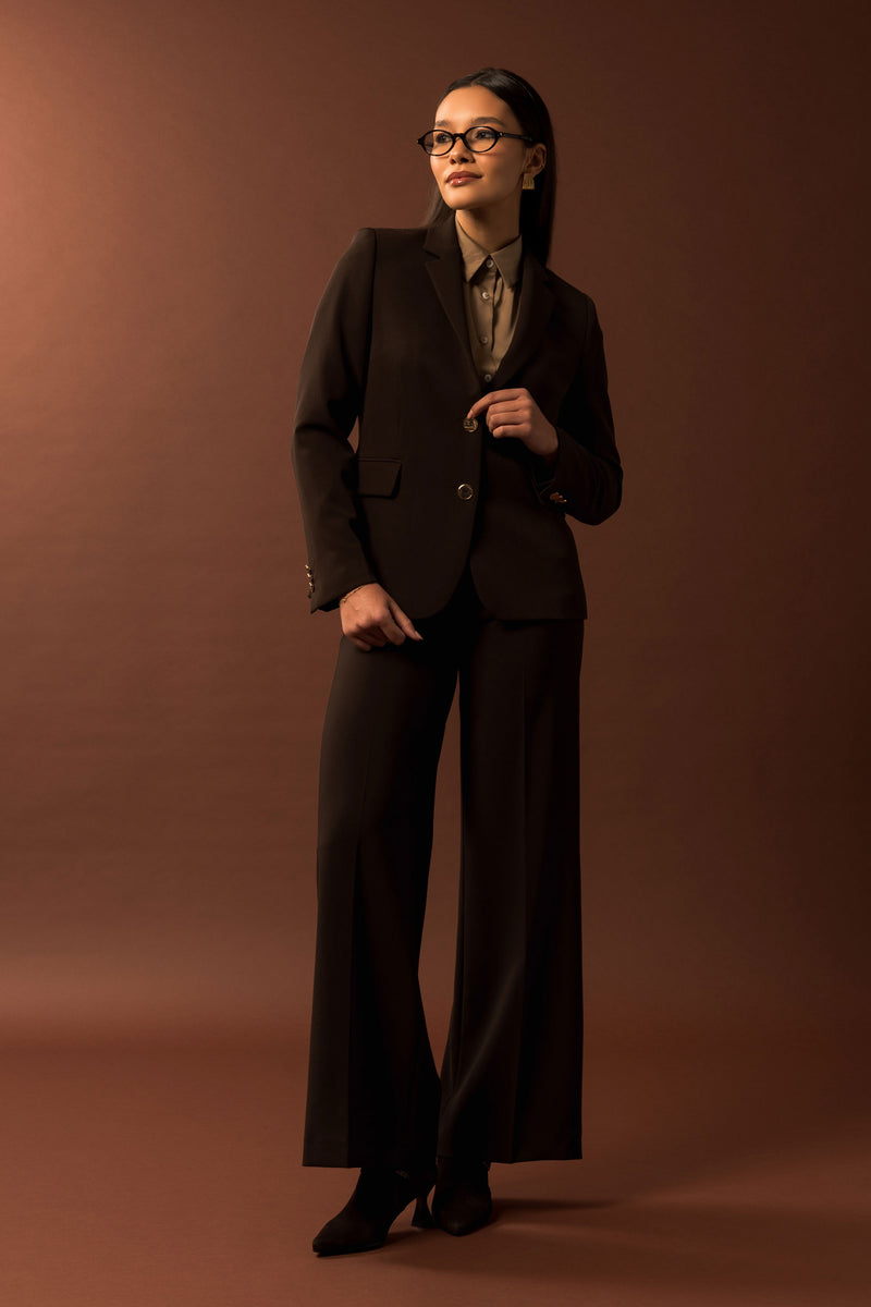 BLAZER FERRACHE CLÁSSICO DE FATO COM BOTÕES METÁLICOS