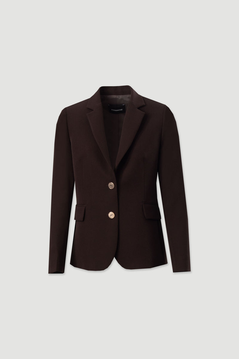 BLAZER FERRACHE CLÁSSICO DE FATO COM BOTÕES METÁLICOS