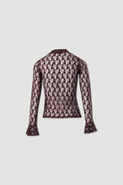 BLUSA FERRACHE RENDA C/MANGA COMPRIDA - Carla Valente