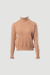 CAMISOLA FERRACHE DE MALHA COM GOLA FRANZIDA