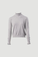 CAMISOLA FERRACHE DE MALHA COM GOLA FRANZIDA