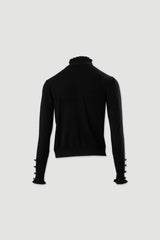 CAMISOLA FERRACHE DE MALHA COM GOLA FRANZIDA