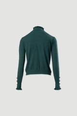 CAMISOLA FERRACHE DE MALHA COM GOLA FRANZIDA