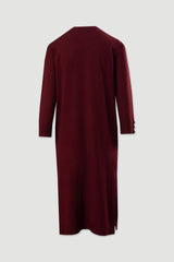 VESTIDO FERRACHE MALHA COM BOTÕES PUNHO