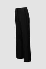 CALÇA FERRACHE WIDE LEG COM CINTO ELÁSTICO PERSONALIZADO - Carla Valente