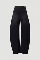 JEANS FERRACHE BALLOON ALGODÃO CINTA SUBIDA - Carla Valente