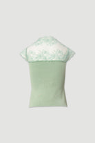 CAMISOLA FERRACHE DE MALHA COM DETALHE EM RENDA - Carla Valente