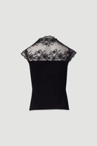 CAMISOLA FERRACHE DE MALHA COM DETALHE EM RENDA - Carla Valente