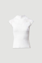 CAMISOLA FERRACHE DE MALHA COM DETALHE EM RENDA - Carla Valente