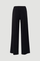 CALÇA FERRACHE DE MALHA WIDE LEG COM CINTURA ELÁSTICA - Carla Valente