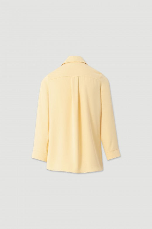 BLUSA FERRACHE FLUIDA DETALHE PUNHO - Carla Valente