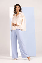 BLUSA FERRACHE FLUIDA COM MANGA MORCEGO - Carla Valente