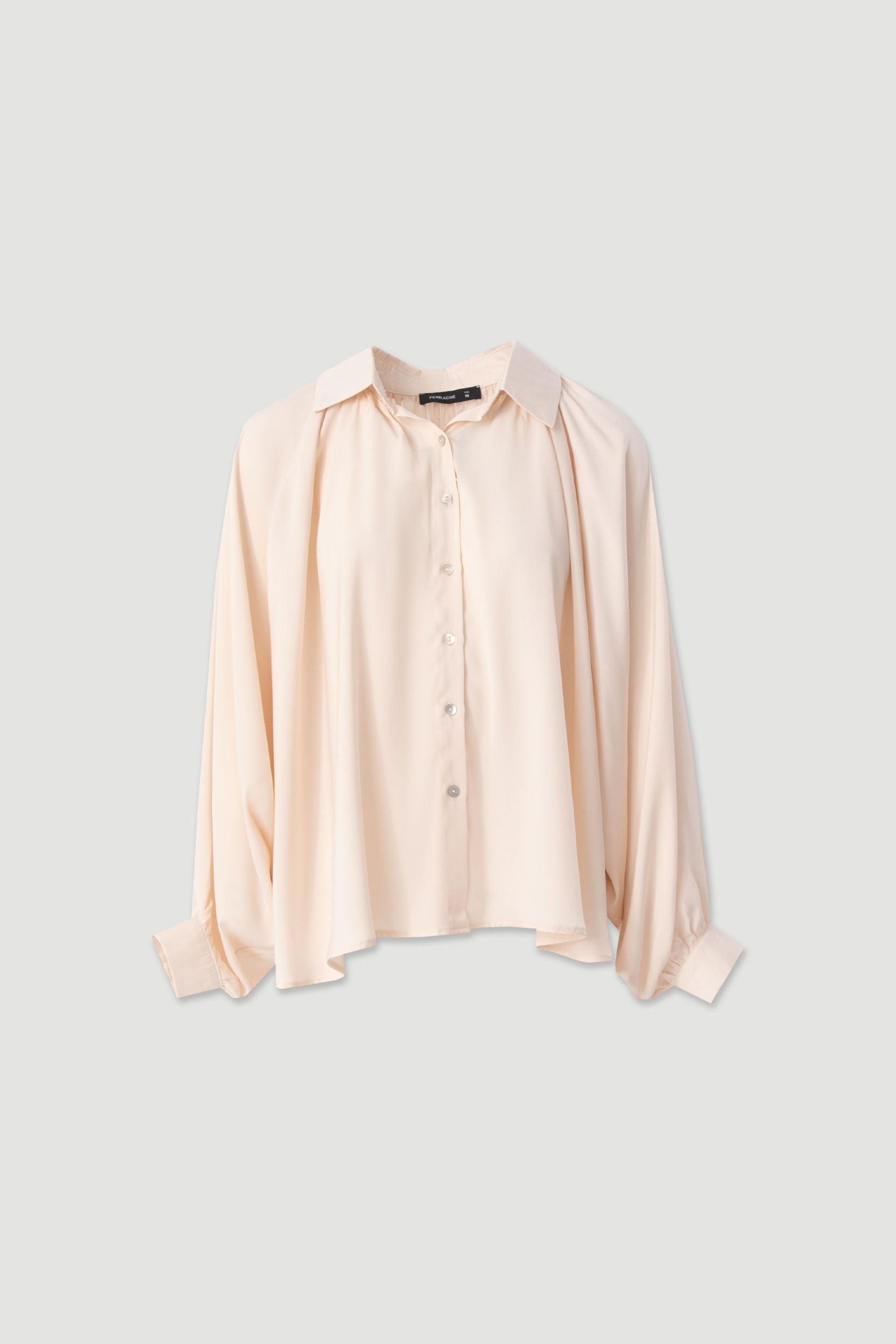 BLUSA FERRACHE FLUIDA COM MANGA MORCEGO - Carla Valente