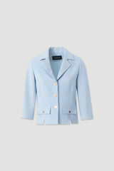 BLAZER FERRACHE CURTO CLÁSSICO MANGA 3/4 - Carla Valente