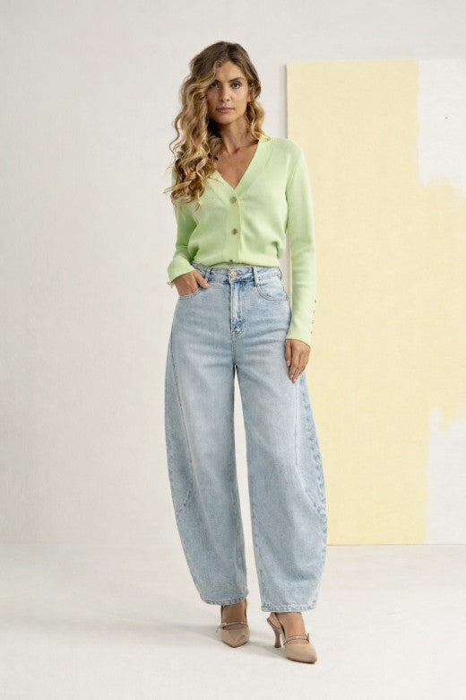 JEANS FERRACHE BARREL LOOSE FIT - Carla Valente