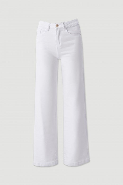 CALÇA FERRACHE SARJA CORTE STRAIGHT - Carla Valente