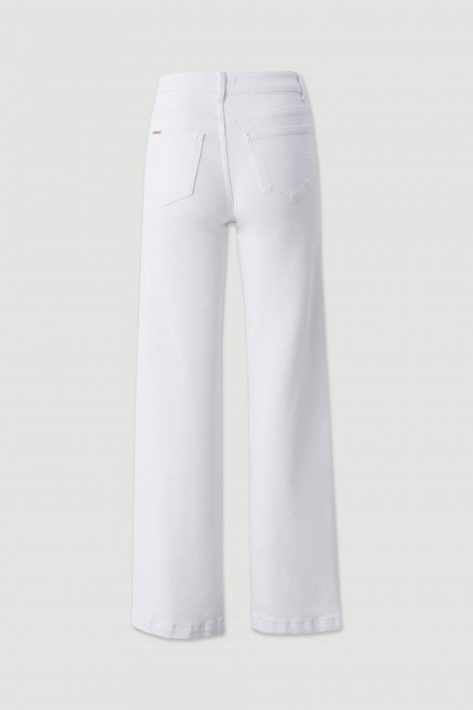 CALÇA FERRACHE SARJA CORTE STRAIGHT - Carla Valente