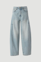 JEANS FERRACHE BALLOON DE CINTURA SUBIDA - Carla Valente