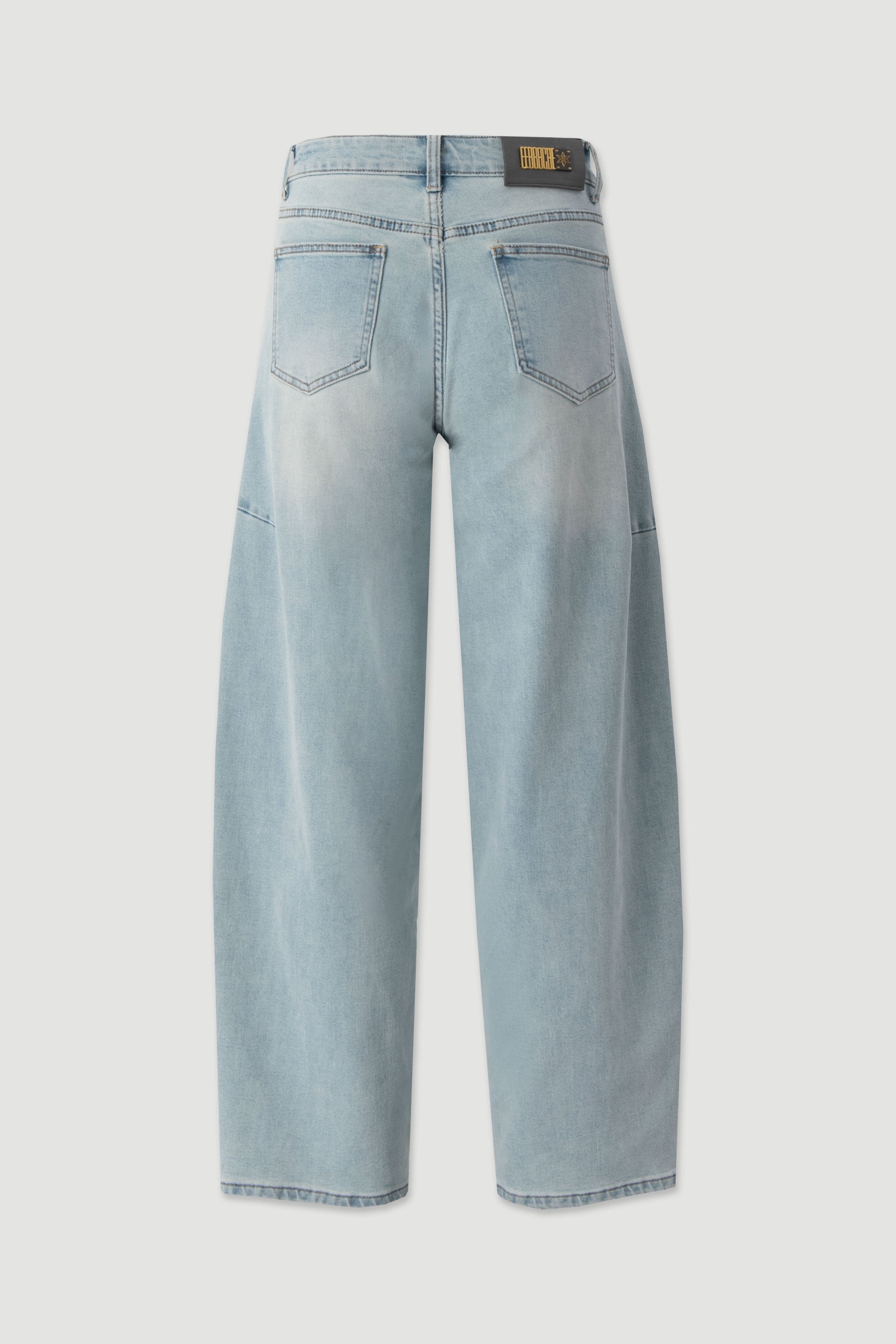 JEANS FERRACHE BALLOON DE CINTURA SUBIDA - Carla Valente