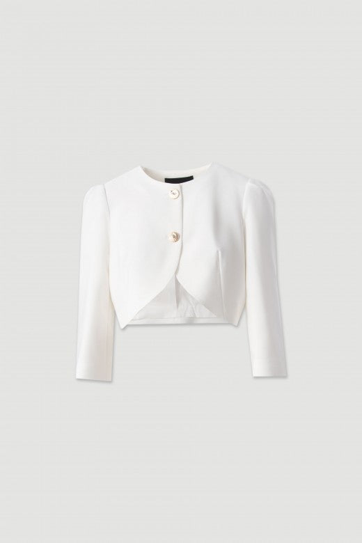CASACO FERRACHE CROPPED ESTRTURADO - Carla Valente