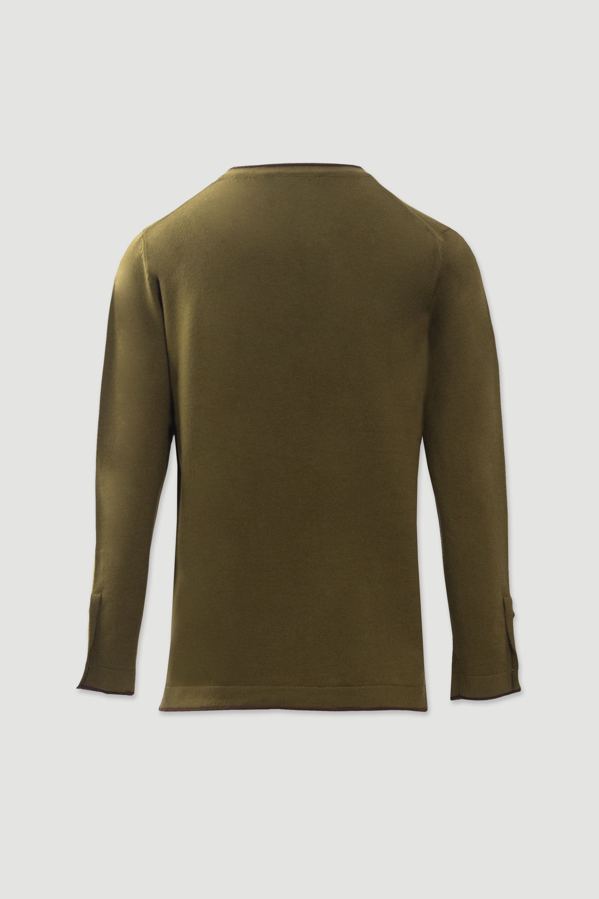 CAMISOLA FERRACHE DE MALHA COM ACABAMENTO  CONTRASTE - Carla Valente
