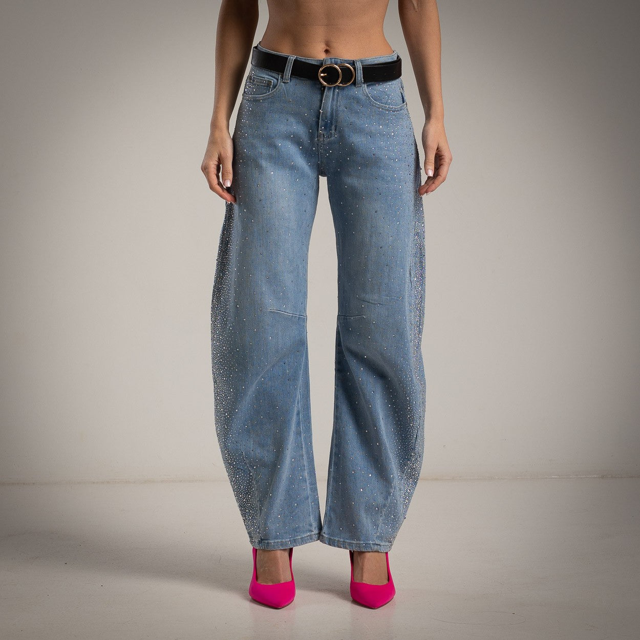 CALÇA ALBNS BALLOON SWAROVSKY - Carla Valente