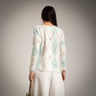 SWEATER ALBNS RHOMBUS HEART - Carla Valente