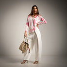 SWEATER ALBNS RHOMBUS HEART - Carla Valente