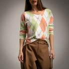 SWEATER ALBNS RHOMBUS HEART - Carla Valente