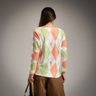 SWEATER ALBNS RHOMBUS HEART - Carla Valente