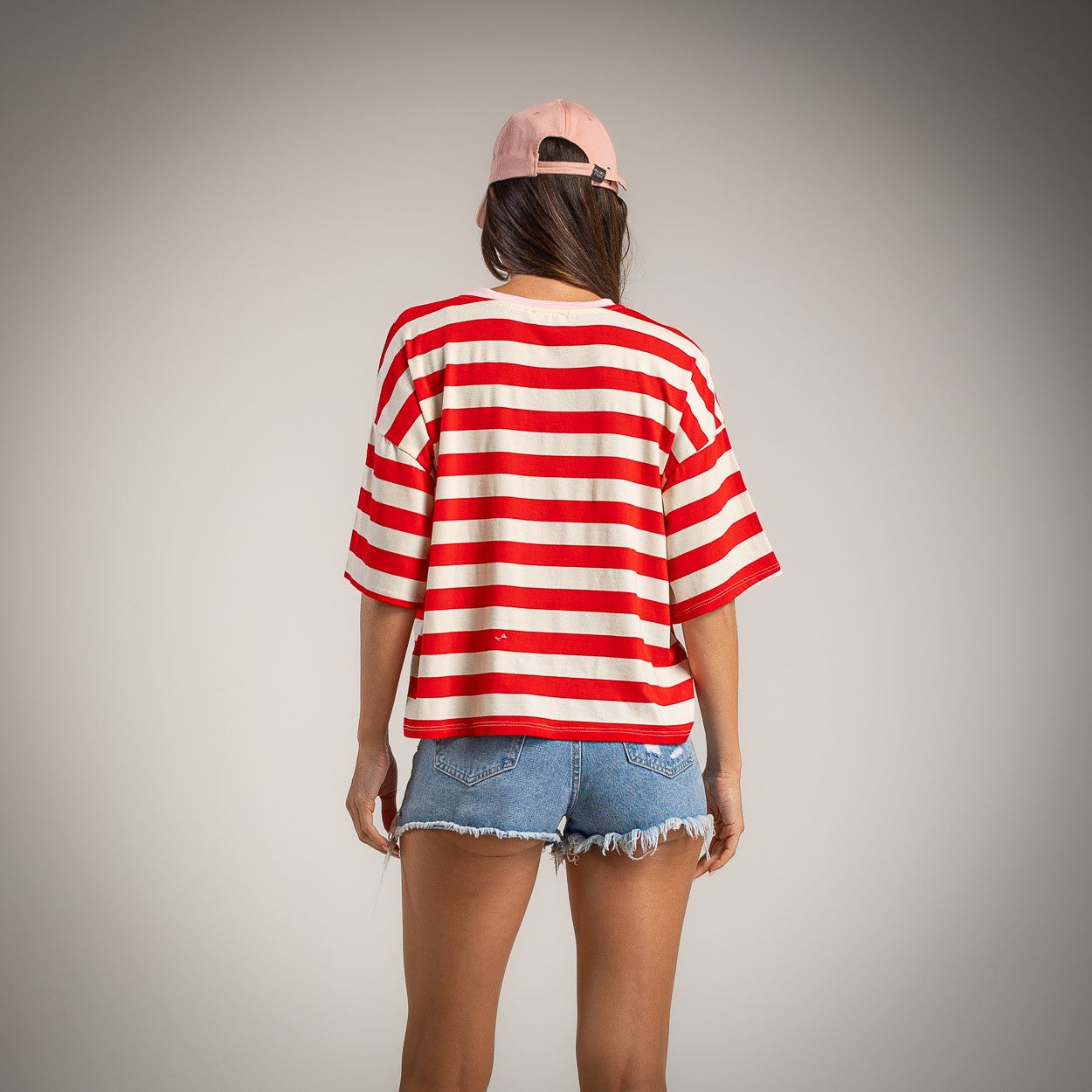 T-SHIRT ALBNS OVERSIZE STRIPES SAINT TROPEZ - Carla Valente