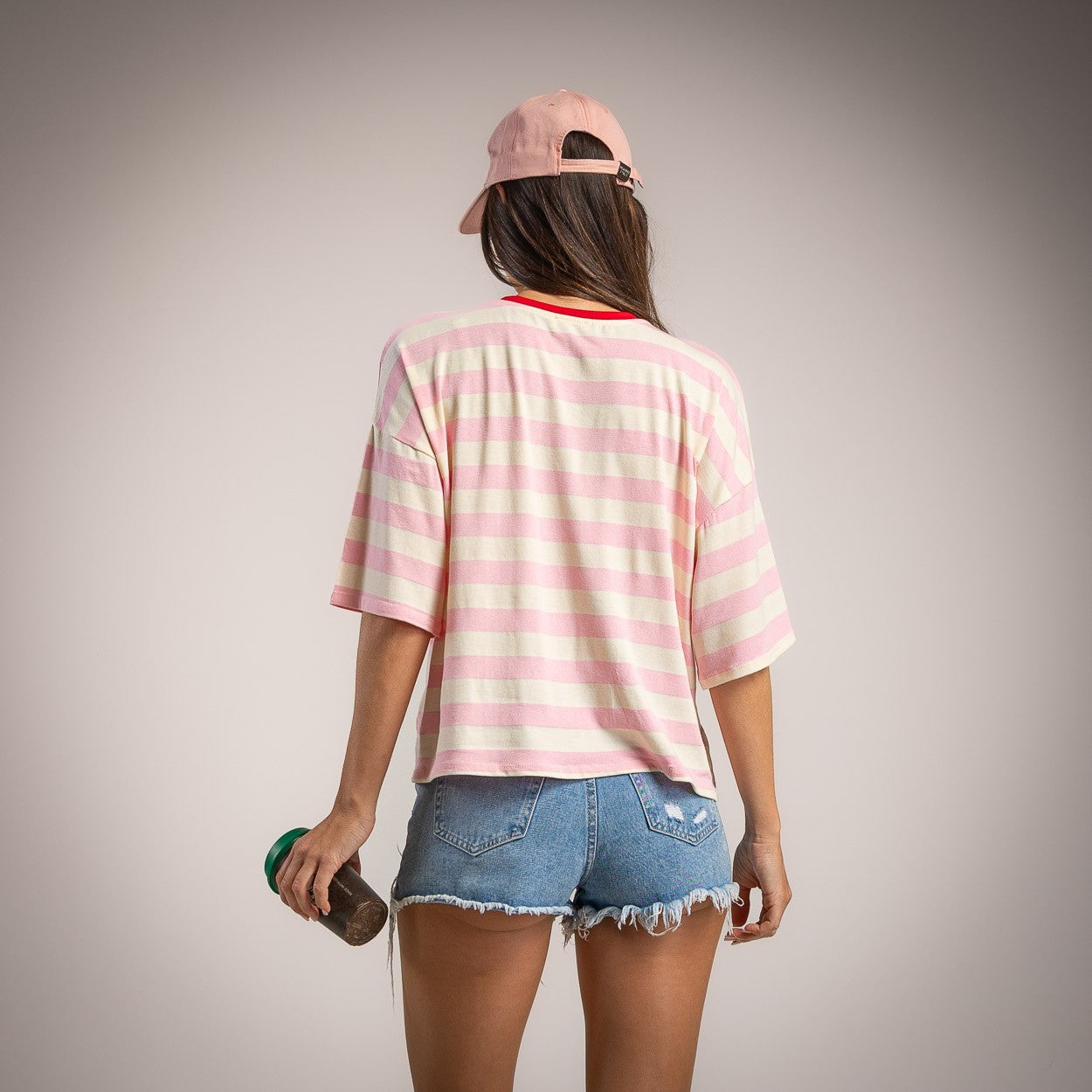 T-SHIRT ALBNS OVERSIZE STRIPES SAINT TROPEZ - Carla Valente