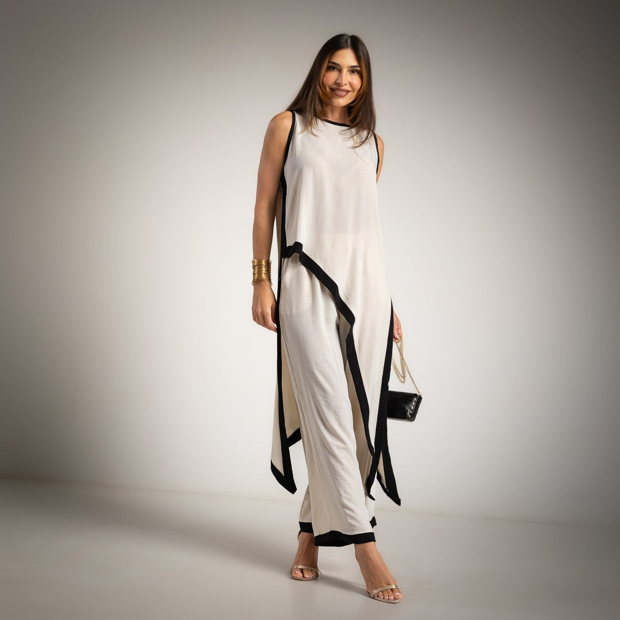 CONJUNTO ALBNS 2 PEÇAS TÚNICA MORRISETTE - Carla Valente
