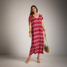VESTIDO ALBNS OVERSIZE LYCRA FRIA DAMERO LUREX - Carla Valente