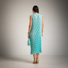 VESTIDO ALBNS PLISSADO POLKA DOTS VIVO LUREX - Carla Valente