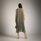 VESTIDO ALBNS PLISSADO POLKA DOTS VIVO LUREX - Carla Valente