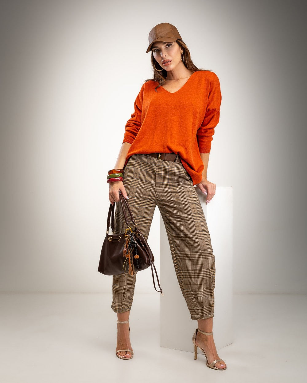 SUÉTER ALBNS OVERSIZE ICONIC GLITTER - Carla Valente