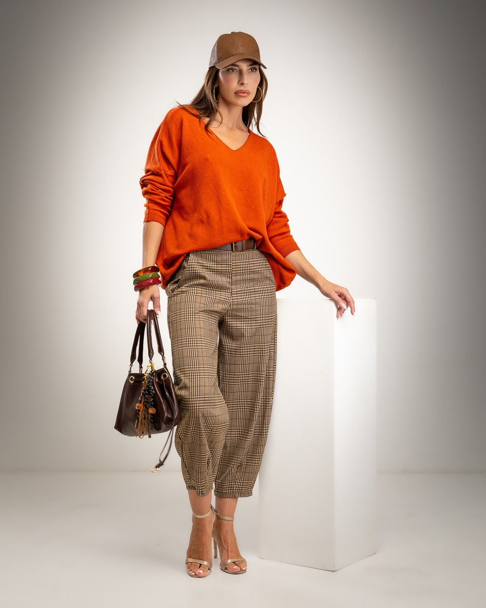 SUÉTER ALBNS OVERSIZE ICONIC GLITTER - Carla Valente