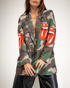 BLAZER ALBNS OVERSIZE FORRADO CAMUFLADO ROLLING - Carla Valente
