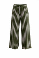 CALÇAS VDR WIDE LEG RISCAS CINTA COM ELÁSTICO COM CORDÃO - Carla Valente