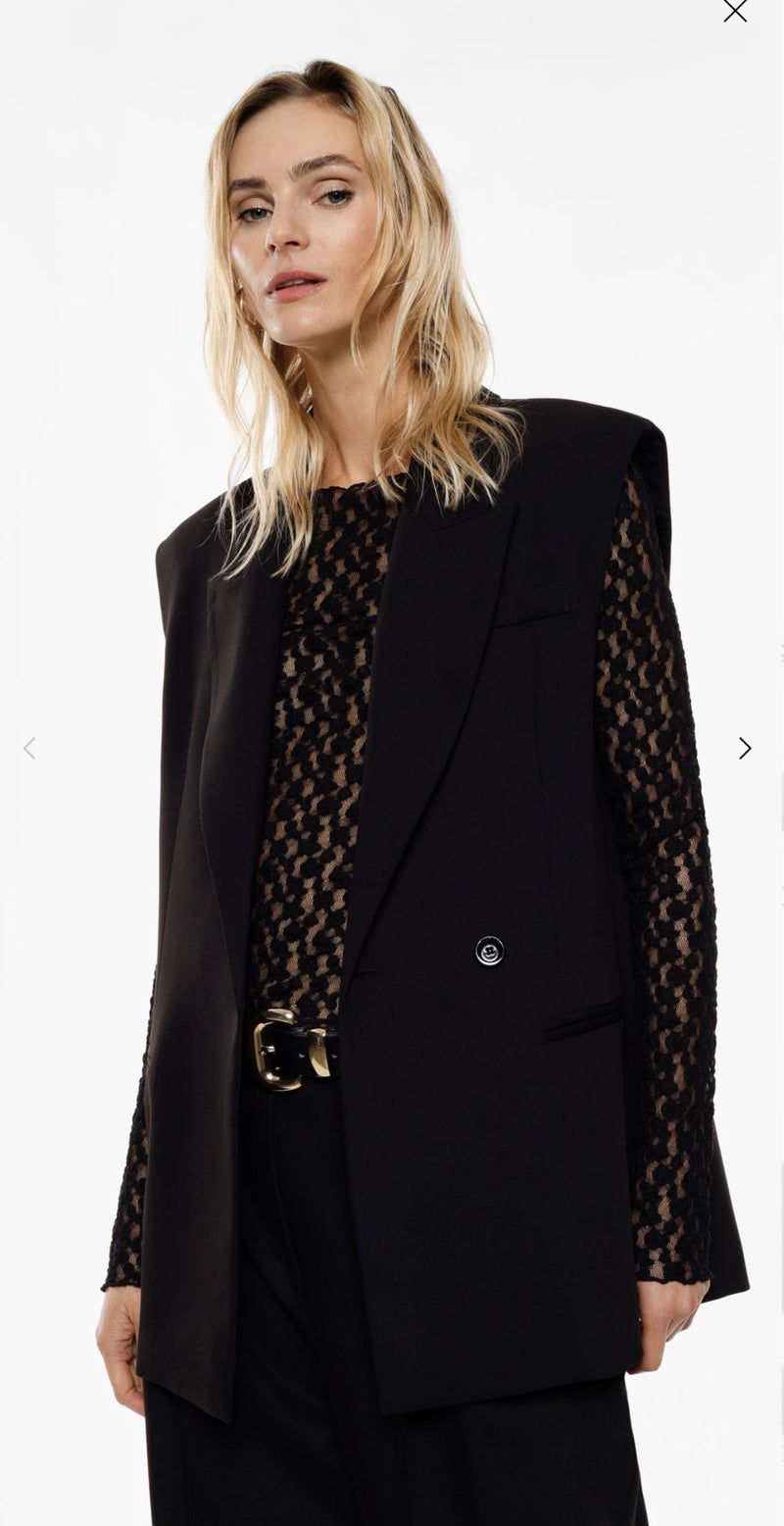 COLETE IMPERIAL COMPRIDO ALFAIATARIA - Carla Valente