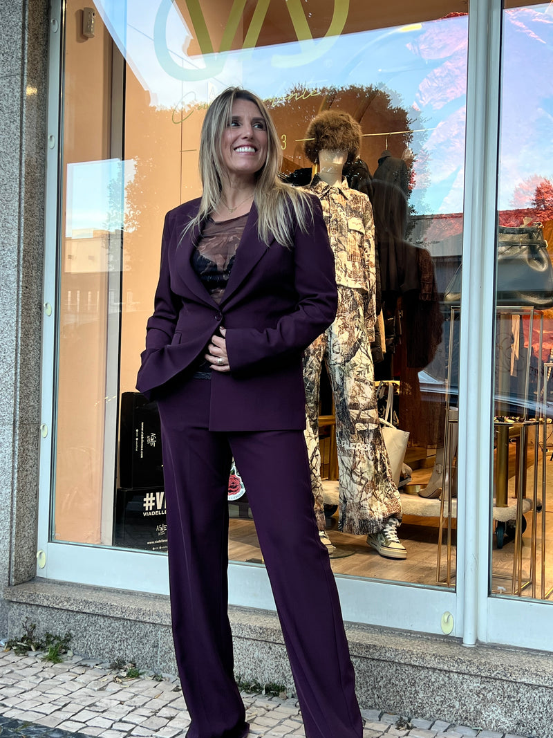 CALÇA PLEASE FATO LISTRADA - Carla Valente