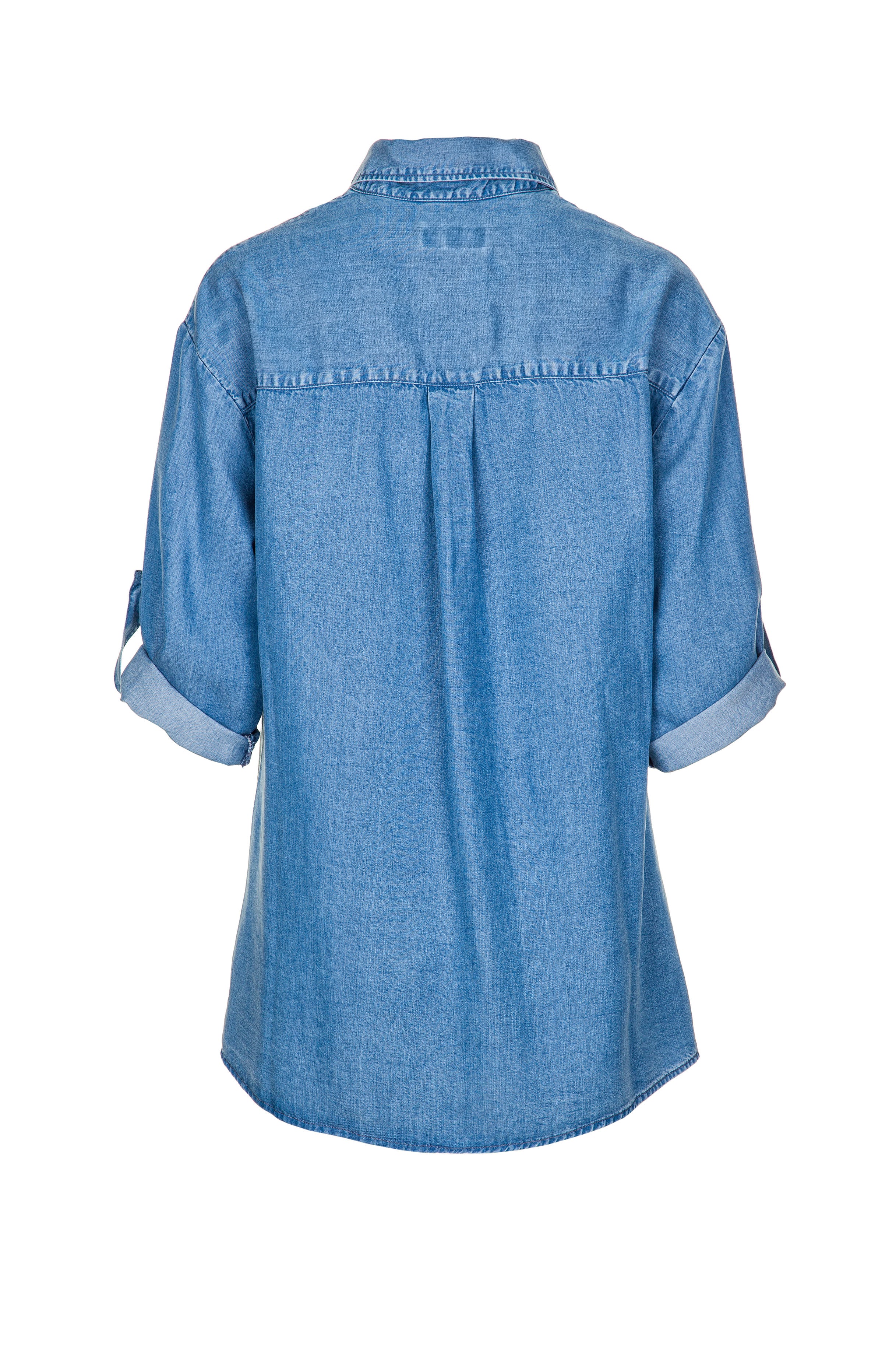 CAMISA LIBERJEANS TENCEL MANGA COM DOBA - Carla Valente