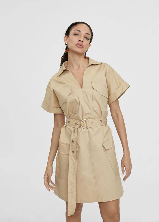 VESTIDO LOLA CASADMNT CURTO C/BOLSOS CAO - Carla Valente